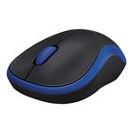 Logitech M185 - Myš - optický - bezdrátový - 2.4 GHz - bezdrátový přijímač USB - modrá 910-002236