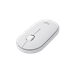 Logitech M350S Pebble Mouse 2 - kompaktná Bluetooth myš - biela 910-007013