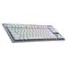 Logitech Mechanical Gaming Keyboard G915 TKL Tenkeyless LIGHTSPEED Wireless RGB - Tactile - WHITE - CZ/SK 920-009664*CZ