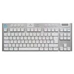 Logitech Mechanical Gaming Keyboard G915 TKL Tenkeyless LIGHTSPEED Wireless RGB - Tactile - WHITE - CZ/SK 920-009664*CZ