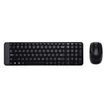 Logitech MK220, sada klávesnice s bezdrôtovou optickou myšou, US, 2.4 [Ghz], čierna 920-003161