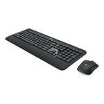 Logitech MK540 Advanced - Klávesnice a sada myši - bezdrátový - 2.4 GHz - German QWERTZ 920-008675