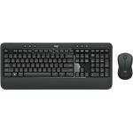 Logitech MK540 Advanced - Klávesnice a sada myši - bezdrátový - 2.4 GHz - USA mezinárodní 920-008685