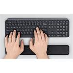 Logitech® MX Keys Plus Advanced Wireless Illuminated Keyboard with Palm Rest - GRAPHITE - US INT'L - INTNL 920-009416