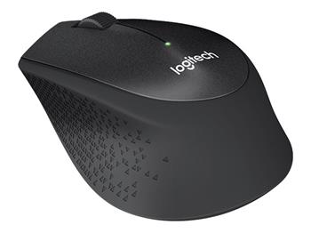 Logitech Myš M330, 1000DPI, 2.4 [GHz], optická, 3tl., 1 koliesko, bezdrôtová, čierna, 1 ks AA 910-004909