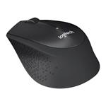 Logitech myš Wireless M330 Silent Plus, optická, bezdrátová, 3 tlačítka, černá, 1000dpi 910-004909