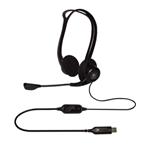 Logitech PC Headset 960 USB - Náhlavní souprava - náhlavní - kabelové 981-000100