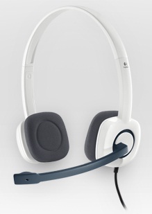 Logitech Stereo Headset H150 - Náhlavní souprava - náhlavní - kabelové - kokosový ořech 981-000350