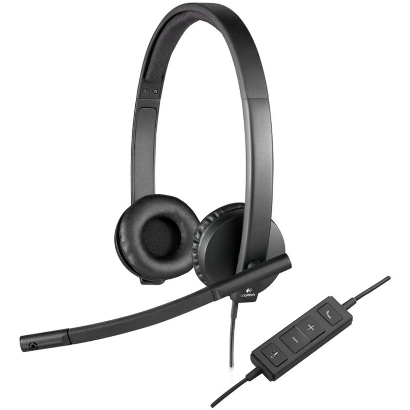 Logitech® USB Headset H570e Stereo - USB - EMEA - STEREO WITH LEATHERETTE PAD 981-000575