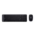 Logitech Wireless Combo MK220 - Klávesnice a sada myši - bezdrátový - 2.4 GHz - EER 920-003168