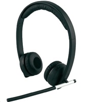 Logitech Wireless Headset Dual H820e - Náhlavní souprava - náhlavní - DECT - bezdrátový 981-000517