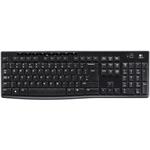 Logitech Wireless Keyboard K270 - Klávesnice - bezdrátový - 2.4 GHz - EER 920-003738