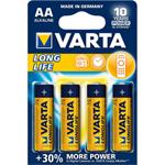 Longlife AA/4 LR6 4ks blister bat. VARTA