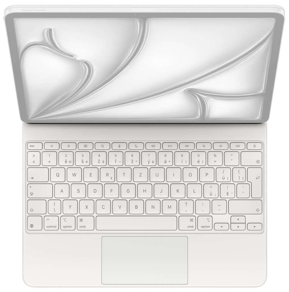 Magic Keyboard for 13" iPad Air -CZ- White MDFW4CZ/A