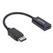 MANHATTAN Adaptér, DisplayPort, DP-Male/HDMI-Female, černý 151634