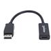 MANHATTAN Adaptér, DisplayPort, DP-Male/HDMI-Female, černý 151634