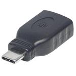 Manhattan Adaptér SuperSpeed USB-C 3.1 Gen1 -> USB typ-A M/F čierny 354646