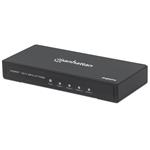 Manhattan AV HDMI 2.0 splitter 1x4 4K*2K UHD 60Hz HRD AC power 207805