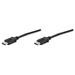 MANHATTAN DisplayPort Monitor Cable, DisplayPort Male / DisplayPort Male, 2 m, Black 393799