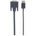 MANHATTAN kabel DisplayPort 1.2a Male to DVI-D 24+1 Male, 3 m, černý 152136