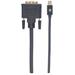 MANHATTAN kabel Mini DisplayPort 1.2a Male to DVI-D 24+1 Male, 1.8 m, černý 152150