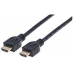 Manhattan kábel pre monitory HDMI/HDMI V2.0 M/M Ethernet 2m čierny 353939