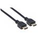 Manhattan kábel pre monitory HDMI/HDMI V2.0 M/M Ethernet 3m čierny 353946