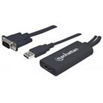 MANHATTAN Převodník z VGA a USB na HDMI 152426