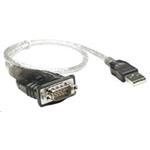 Manhattan Redukcia, USB na Serial RS232, DB9, 45cm 205153