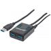 MANHATTAN USB 3.0 Hub, 4 Ports, AC/Bus Power 162302