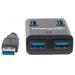 MANHATTAN USB 3.0 Hub, 4 Ports, AC/Bus Power 162302