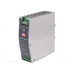 MEANWELL - DDR-240B-48 - Průmyslový měnič napětí z 17-34V na 48V 240W na DIN