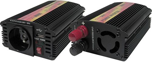 Měnič napětí Carspa CAR300U-12 12V/230V+USB 300W, modifikovaná sinus CAR300U-122