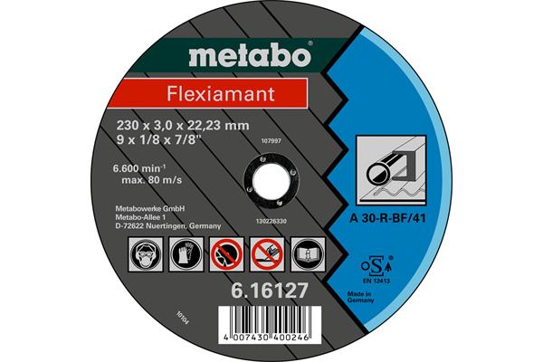 Metabo Flexiamant 230x3,0x22,2 Oceľ