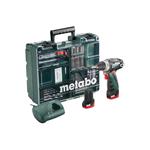 Metabo PowerMaxx BS Basic Set Mobilná dielňa - 10,8-Voltová Akumulátorová vŕtačka so skrutkovačom + príslušens 600080880