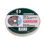 Metabo Rezný kotúč Promotion 115x1,0x22,23 Nerez TF 41, 10ks 616358000