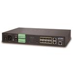 MGSD-10080F Metro switch 8x SFP(DDM) 100/1000Base-X, 2x 1000Base-T,AC+DC, DI/O, SNMPv3,IPv6, fanless