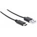 MH Cable, USB 2.0, C-Male/A-Male, 1m, Black, Polybag 353298