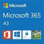 Microsoft CSP Microsoft 365 A3 for students use benefit (pro studenty zdarma) předplatné 1 rok, vyúčtování ročně