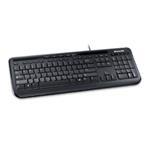 Microsoft Klávesnica Wired Keyboard 600 USB CZ, klasická, čierna, drôtová (USB), CZ/SK ANB-00020