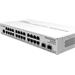 MikroTik Cloud Router Switch CRS326-24G-2S+IN 800MHz CPU, 512MB, 24x GLAN, 2x SFP+ cage, ROS L5, PSU