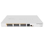 MikroTik Cloud Router Switch CRS328-24P-4S+RM - Přepínač - L3 - řízený - 24 x 10/100/1000 (PoE) + 4