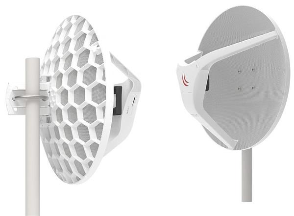 MikroTik RBLHGG-60adkit, Wireless Wire Dish, 60GHz, L3, kompletní spoj