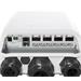 MIKROTIK RouterBOARD Cloud Router Switch CRS504-4XQ-OUT + L5 (650MHz; 64MB RAM; 1x LAN; 4x QSFP28, Dual PSU) desktop