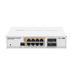 MikroTikSwitch CR112-8P-4S-IN, Switch 8x GLAN s PoE a 4x SFP CRS112-8P-4S-IN