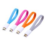 Mini Magnetický USB nabíjací kábel modrý 225mm BELLAPROX s microUSB konektorom