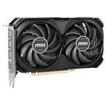 MSI GeForce RTX 4060 VENTUS 2X BLACK/OC/8GB/GDDR6 RTX 4060 VENTUS 2X BLACK 8G O