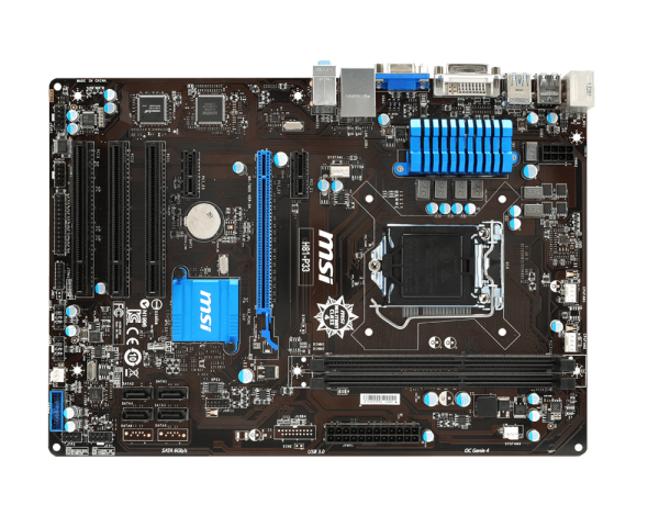 Msi h81m p33 схема подключения передней панели