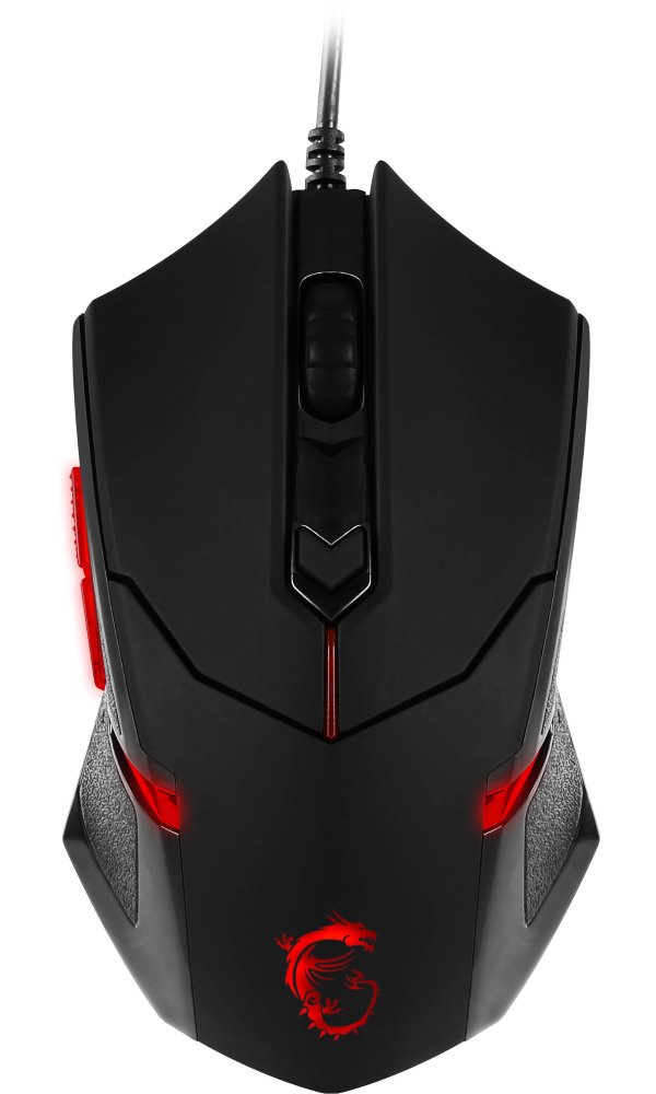 MSI myš Interceptor DS B1 GAMING Mouse / drátová / 1600dpi / 6 tlačítek / USB S12-0401250-EB5