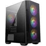 MSI skříň MAG FORGE M100R/ bez zdroje/ levé temperované sklo/ 4x 120 mm A-RGB fan/ 1x USB3.2/ černá 306-7G20R21-809